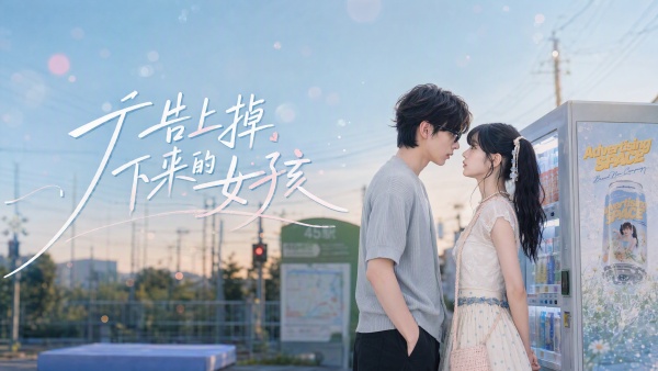 广告上掉下来的女孩